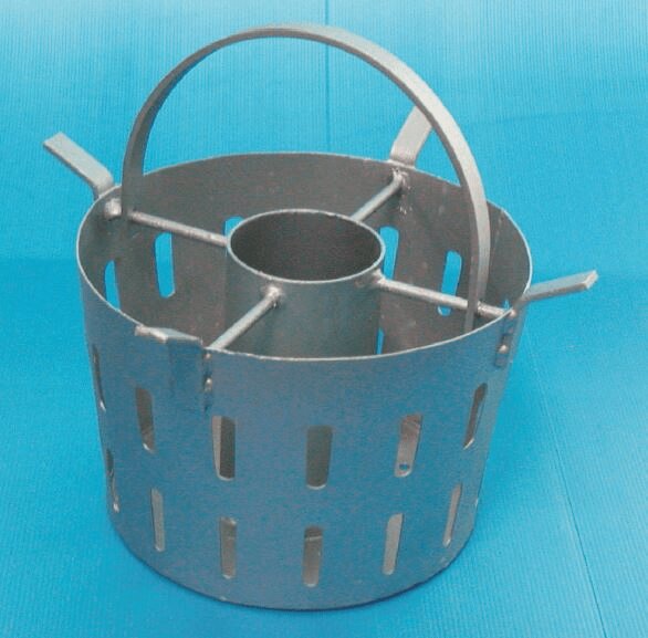 Eimer passend für Protector K Abflusssperre mit Kugelverschluss 500 x 500 mm – robuste Metalllösung für sichere Entwässerungssysteme