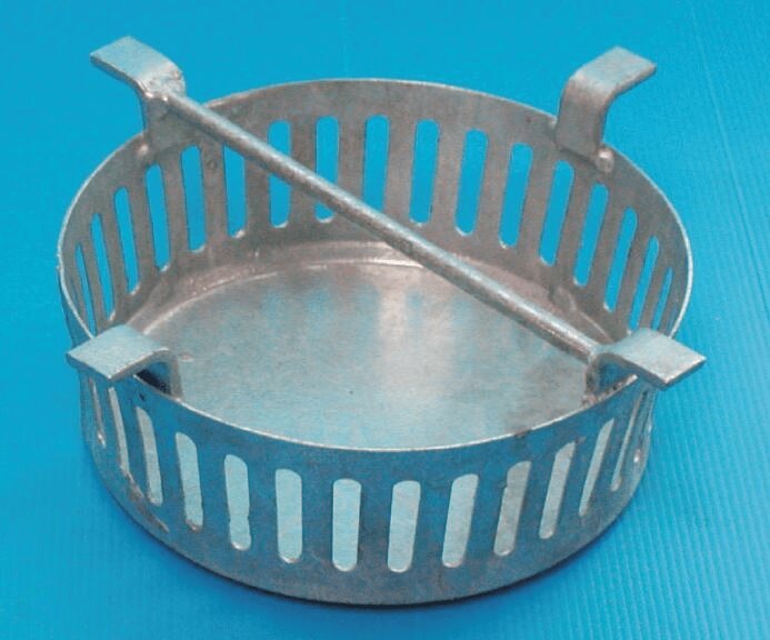 Eimer passend für Bodenablauf und Hofablauf Klasse B125 – praktischer Schmutzfänger aus Metall für sichere und saubere Entwässerung