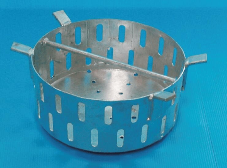 Brückenablaufeimer HSD-2 Klasse D400, 300 x 400 mm, aus Gusseisen für Passavant Buderus – robuste Qualität für die Brückenentwässerung