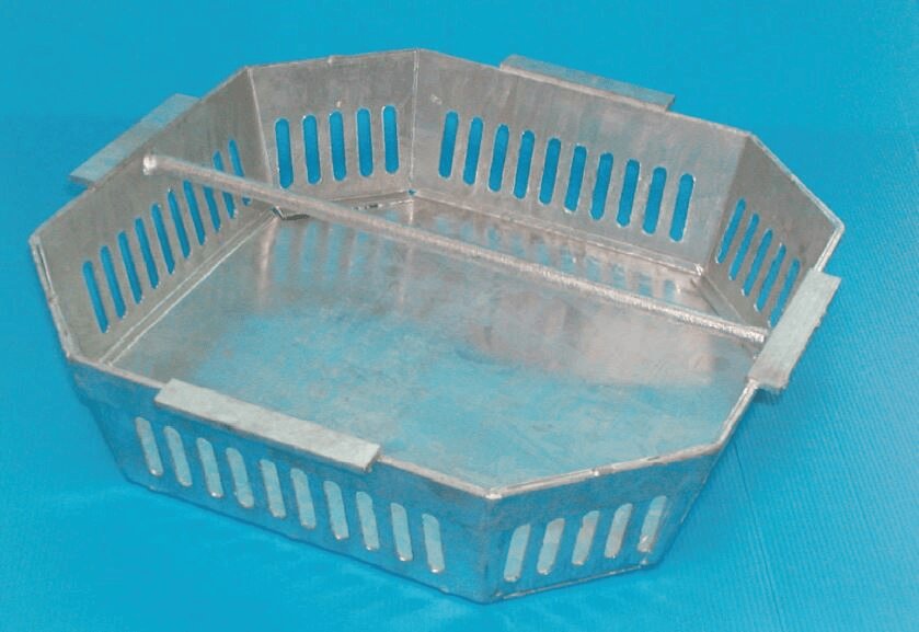 Eimer und Schmutzfänger 450 x 450 mm – stabile Metallausführung für effektive Schmutzrückhaltung in Entwässerungs- und Ablaufsystemen