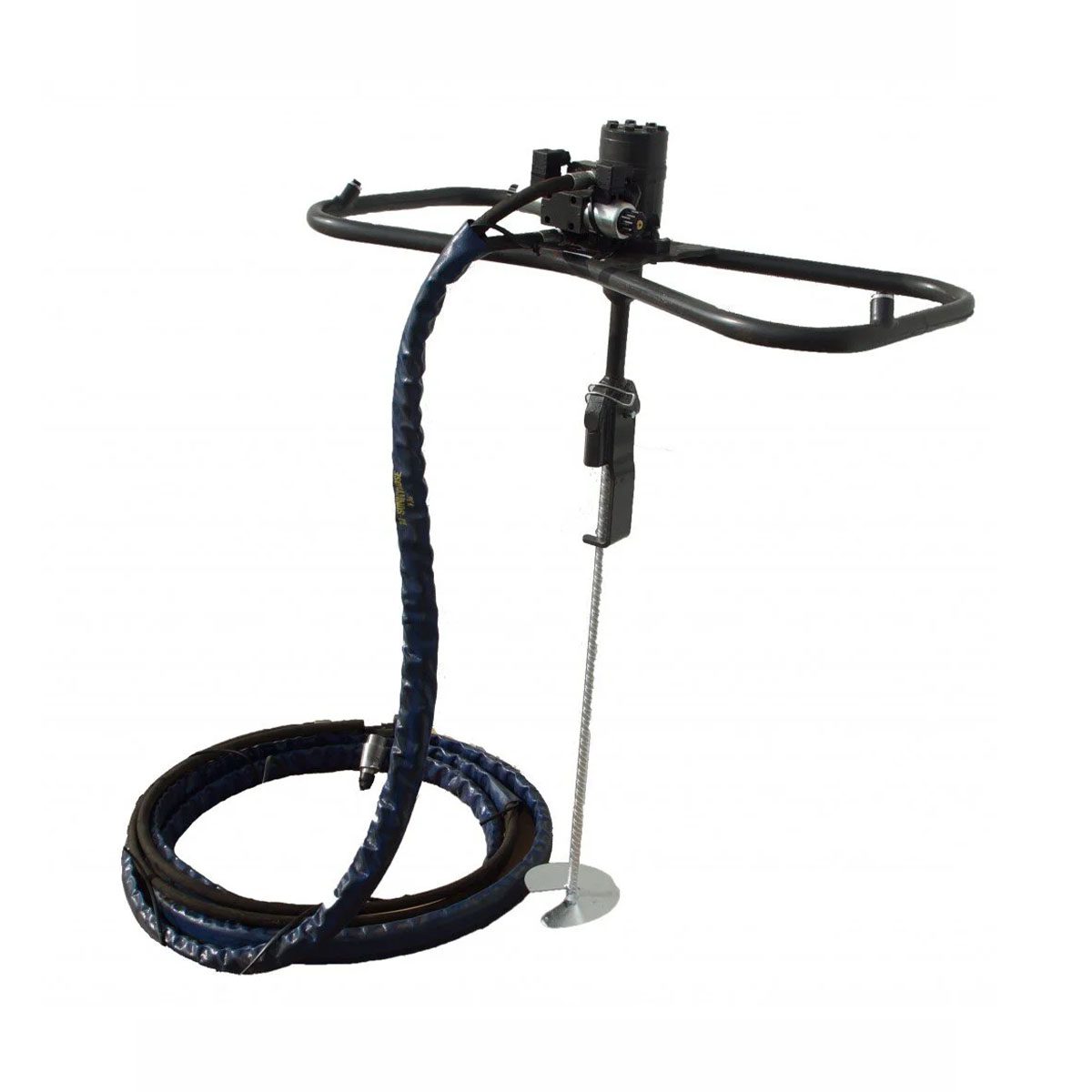 Belgischer Betonstahl-Anker aus robustem Bewehrungsstahl zur sicheren Verankerung im Boden – ideal für Erdanker, Abspannungen und Befestigungen