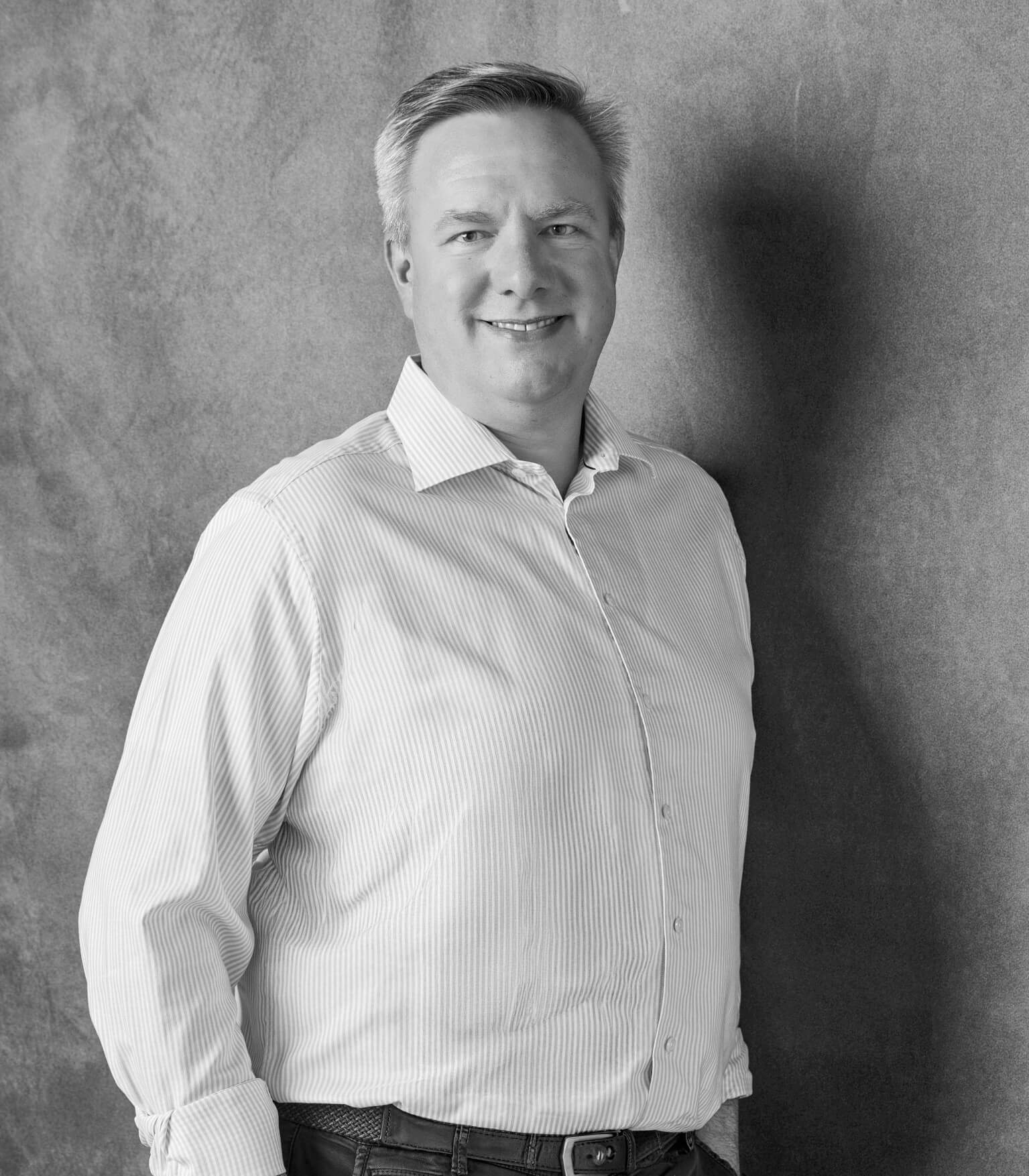 Portrait von Markus Engers. Vertrauen Sie auf die Expertise und langjährige Erfahrung der DRUECK-Geschäftsführung für professionelle Lagerungslösungen