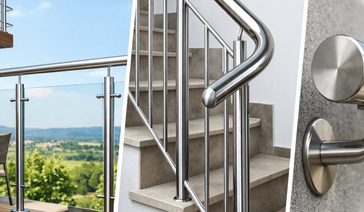 Treppen, Balkongeländer, Treppengeländer, Handläufe